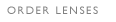 Place Lense Order